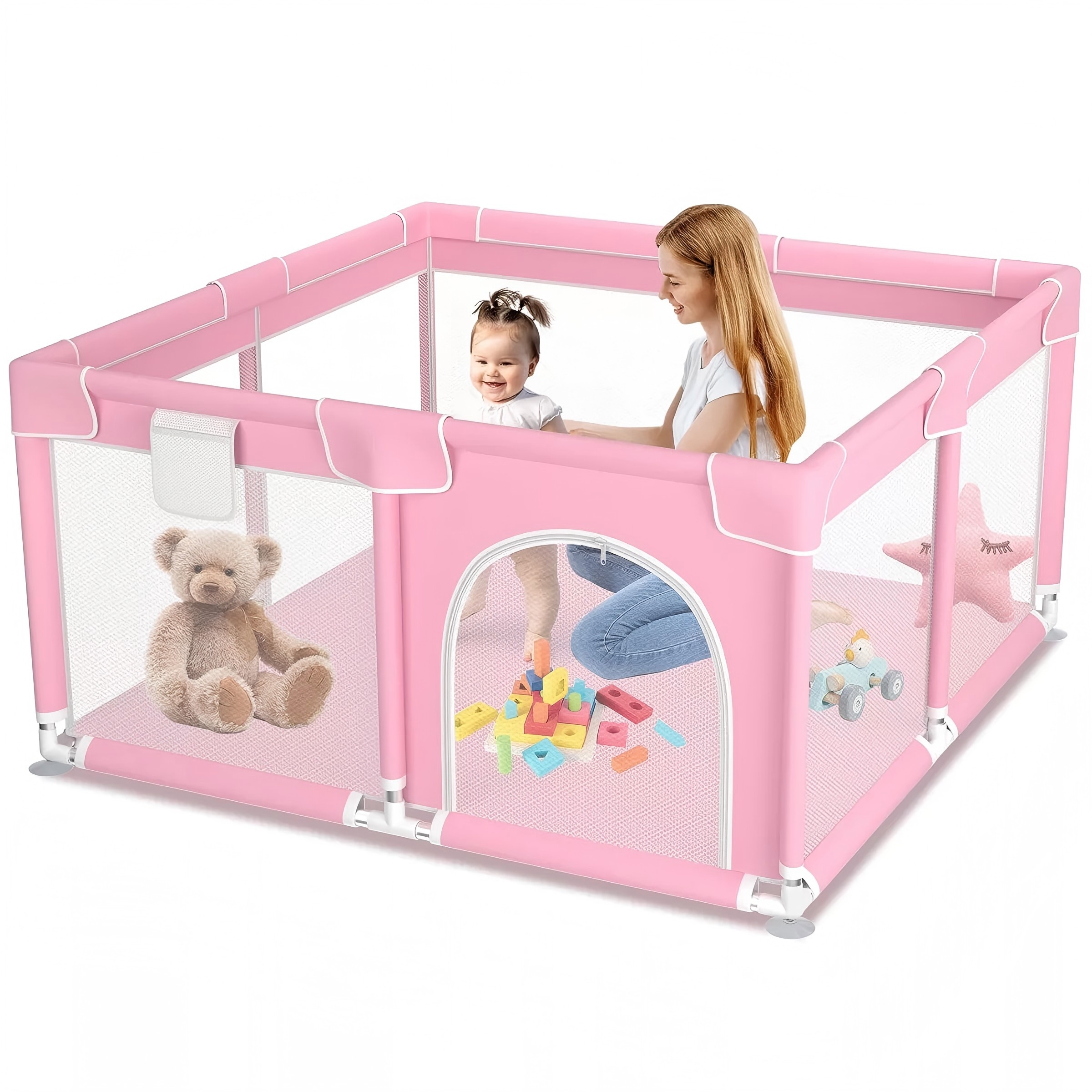 Baby Playpen, Extra Large Play - Kids Outdoor Fence avaliação e preço