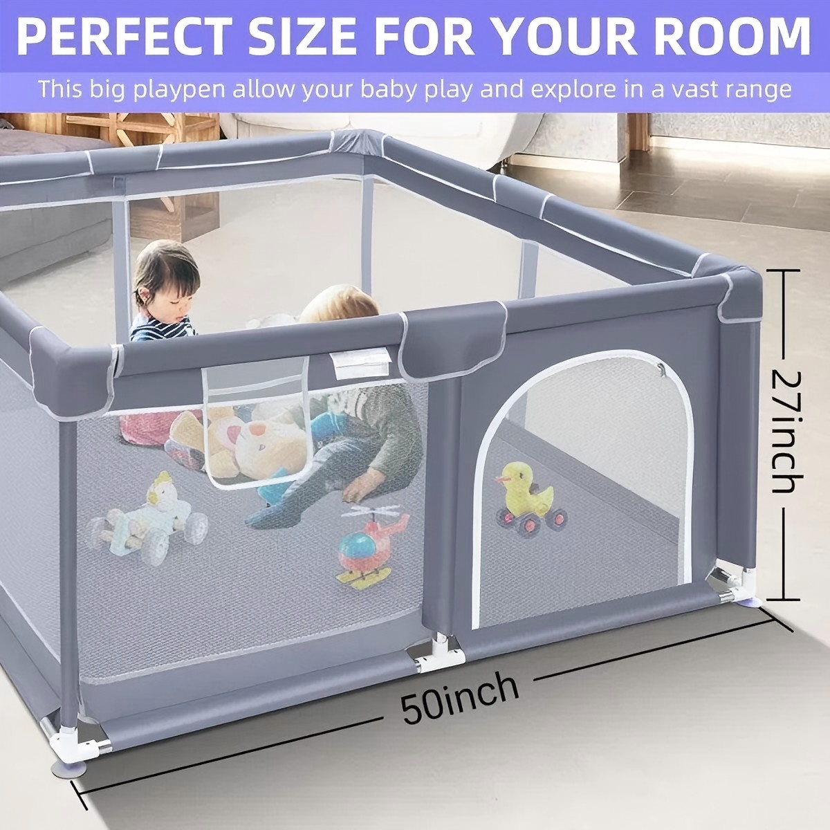 Baby Playpen, Extra Large Play - Kids Outdoor Fence avaliação e preço