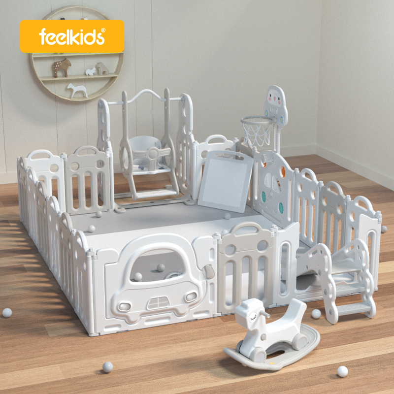 Feiqitoy Plastic Playard Porta - Kids Outdoor Fence avaliação e preço