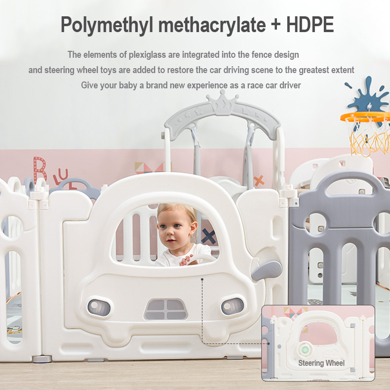 Feiqitoy Plastic Playard Porta - Kids Outdoor Fence avaliação e preço