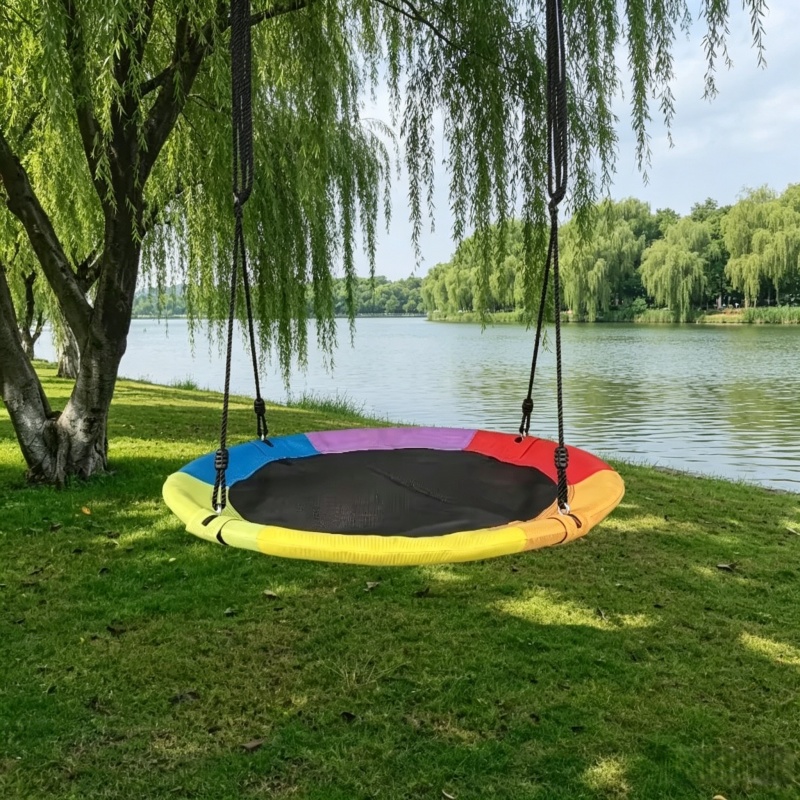 Circular Oxford Net Canvas Kid - Kids Outdoor Garden Set avaliação e preço