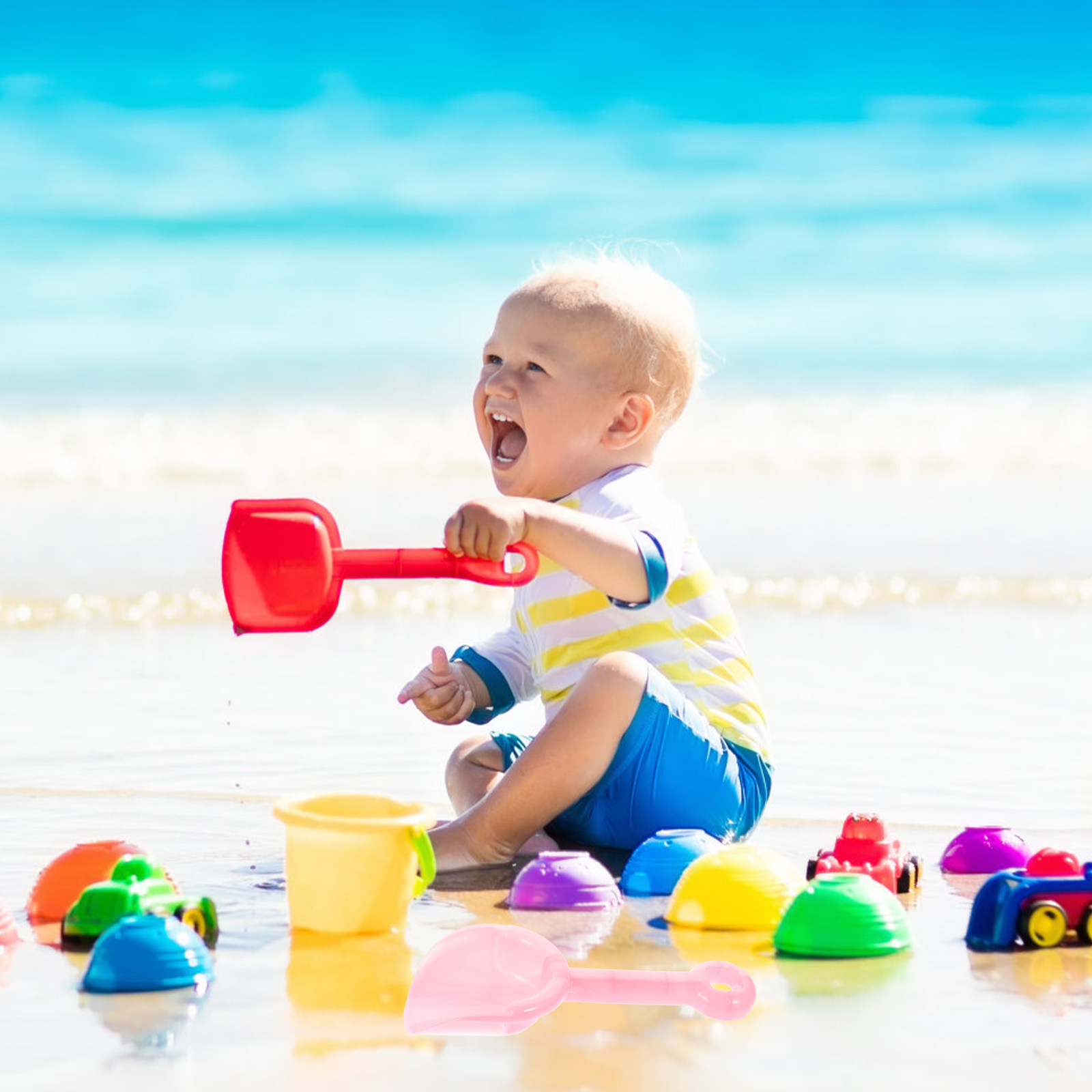 12Pcs Kids Sand Shovels Outdoo - Kids Outdoor Garden Set avaliação e preço