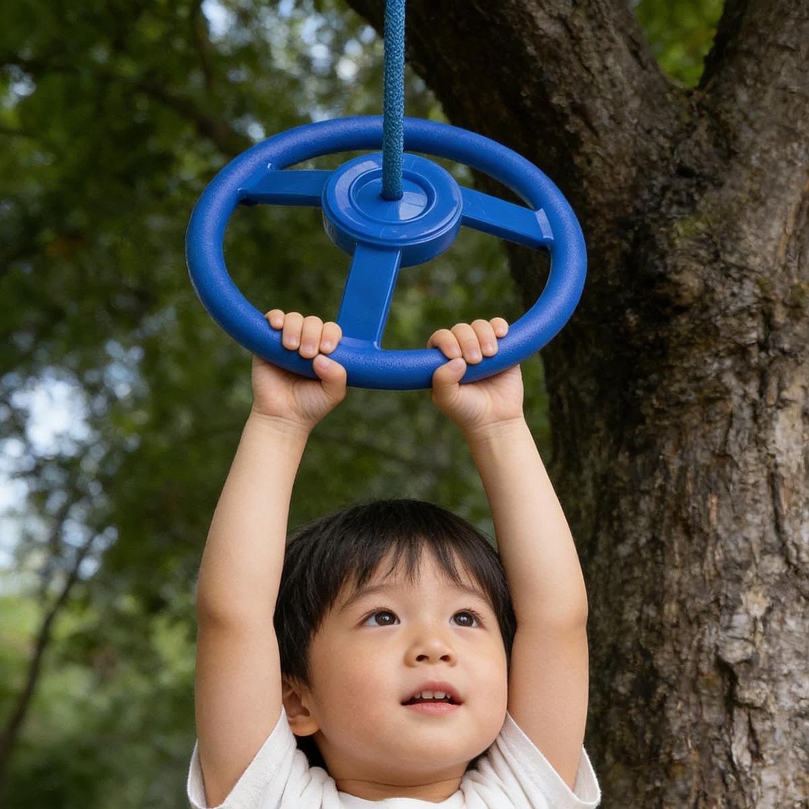 Playground Kids Steering Wheel - Kids Unique Outdoor Toys avaliação e preço