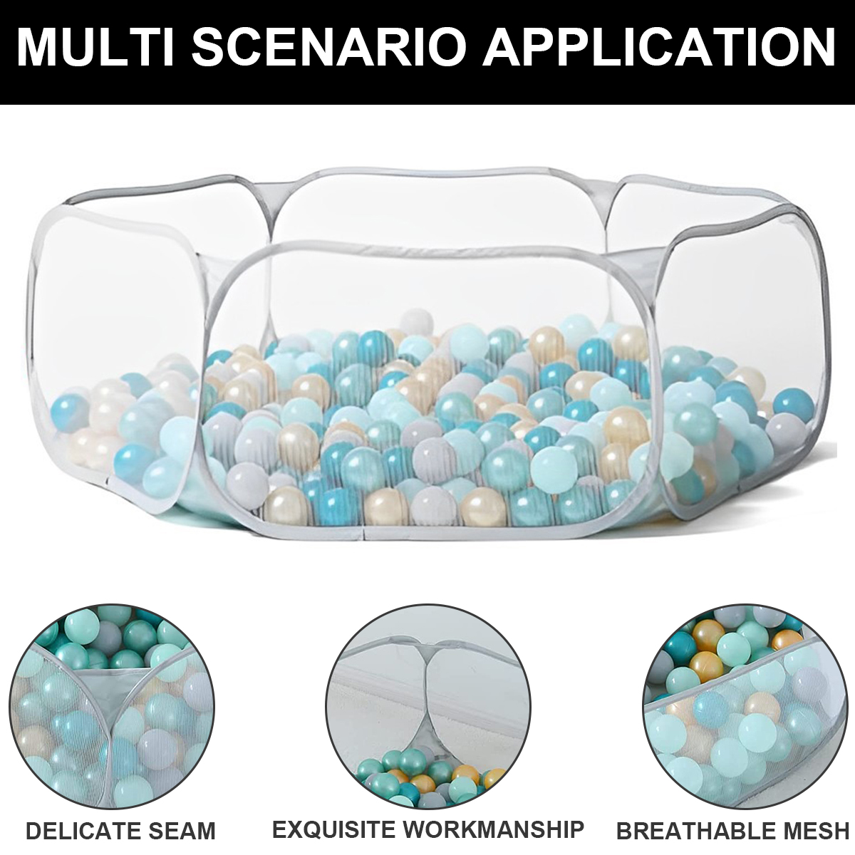 Baby Ocean Ball Pool Cute Chil - Kids Outdoor House Accessories avaliação e preço