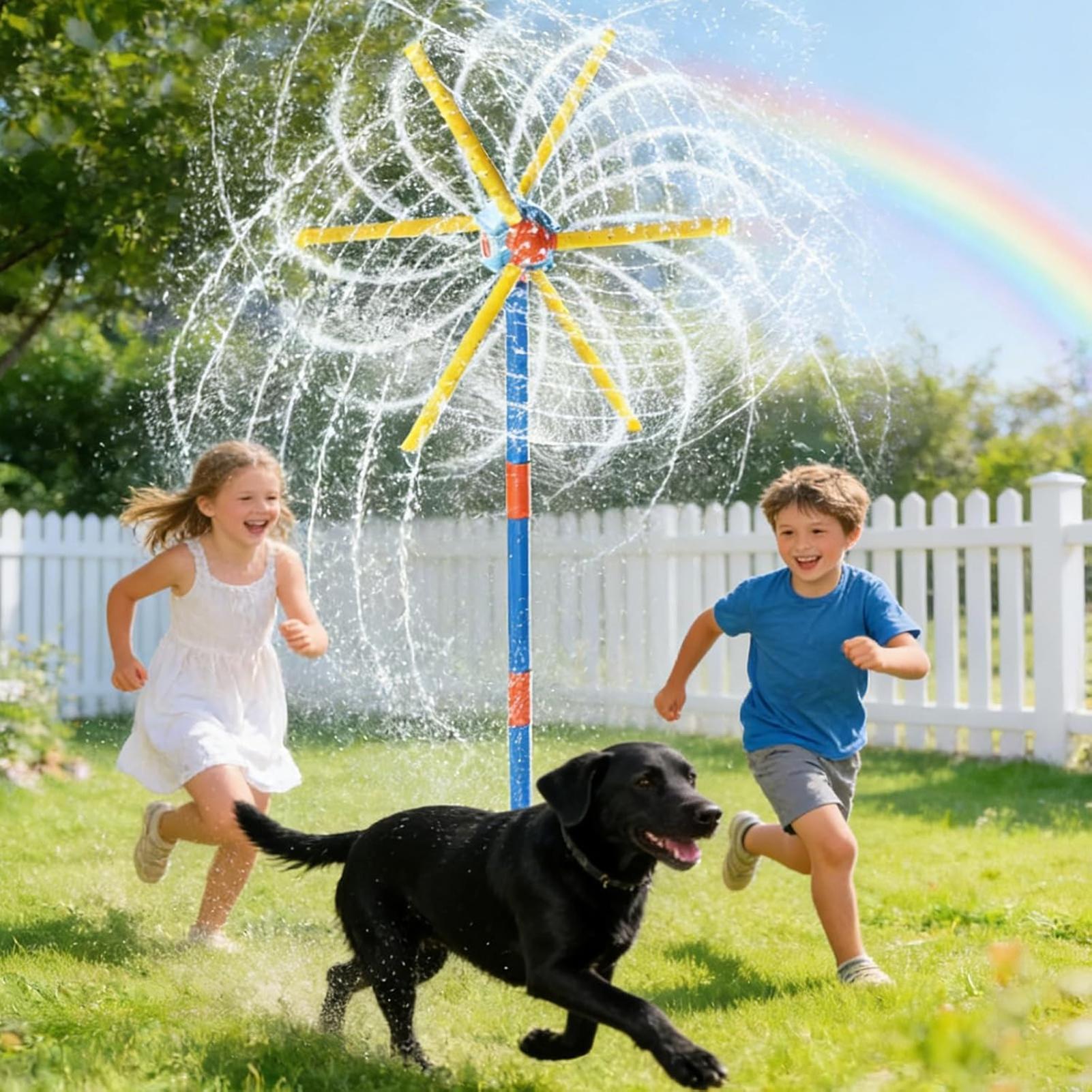 Kids Sprinkler Windmill Fun Sp - Kids Outdoor Garden Set avaliação e preço