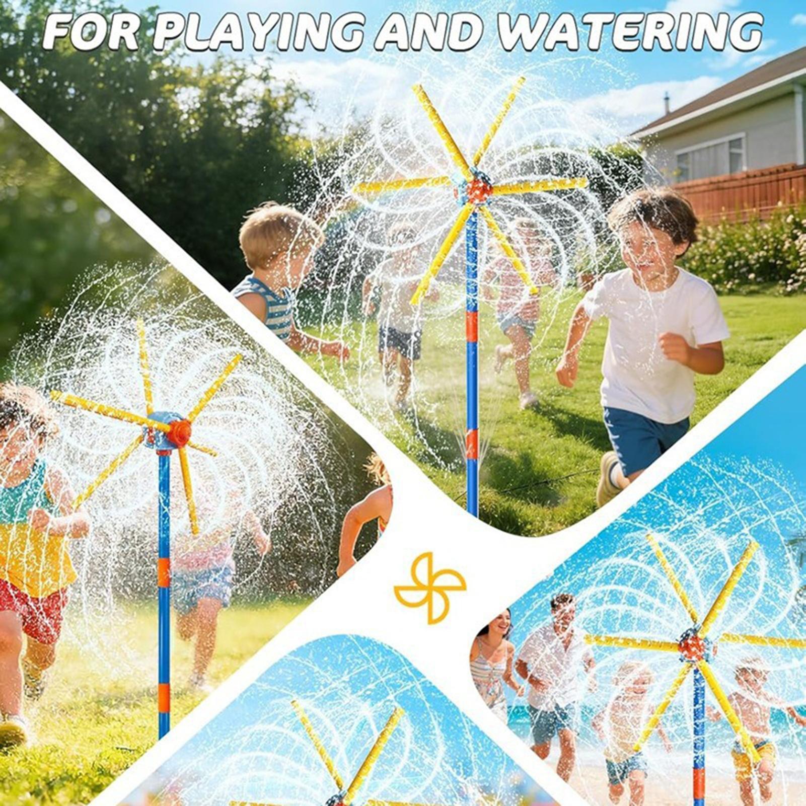 Kids Sprinkler Windmill Fun Sp - Kids Outdoor Garden Set avaliação e preço