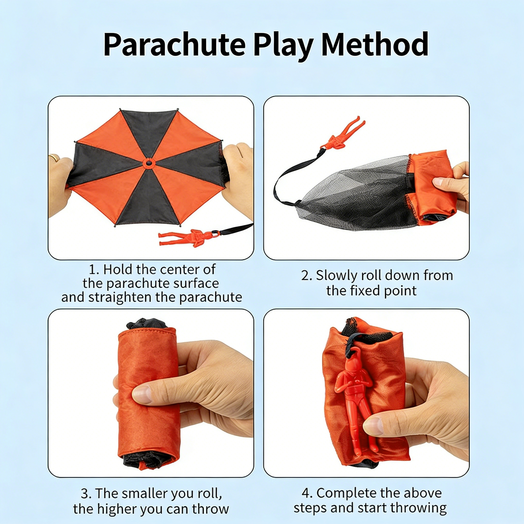 Parachute Toys for Kids Tangle - Kids Unique Outdoor Toys avaliação e preço
