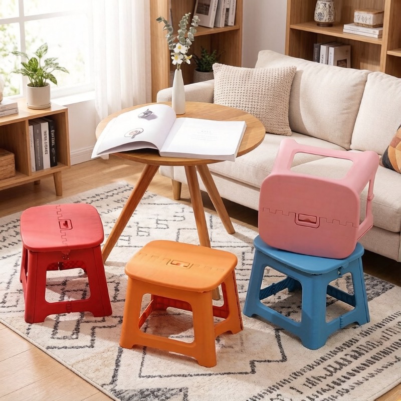 ww-2PCS Foldable Plastic Low S - Kids Outdoor Foldable Chair avaliação e preço