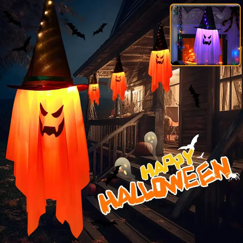 1/2PCS Halloween Pumpkin Wizar - Kids Outdoor House Accessories avaliação e preço