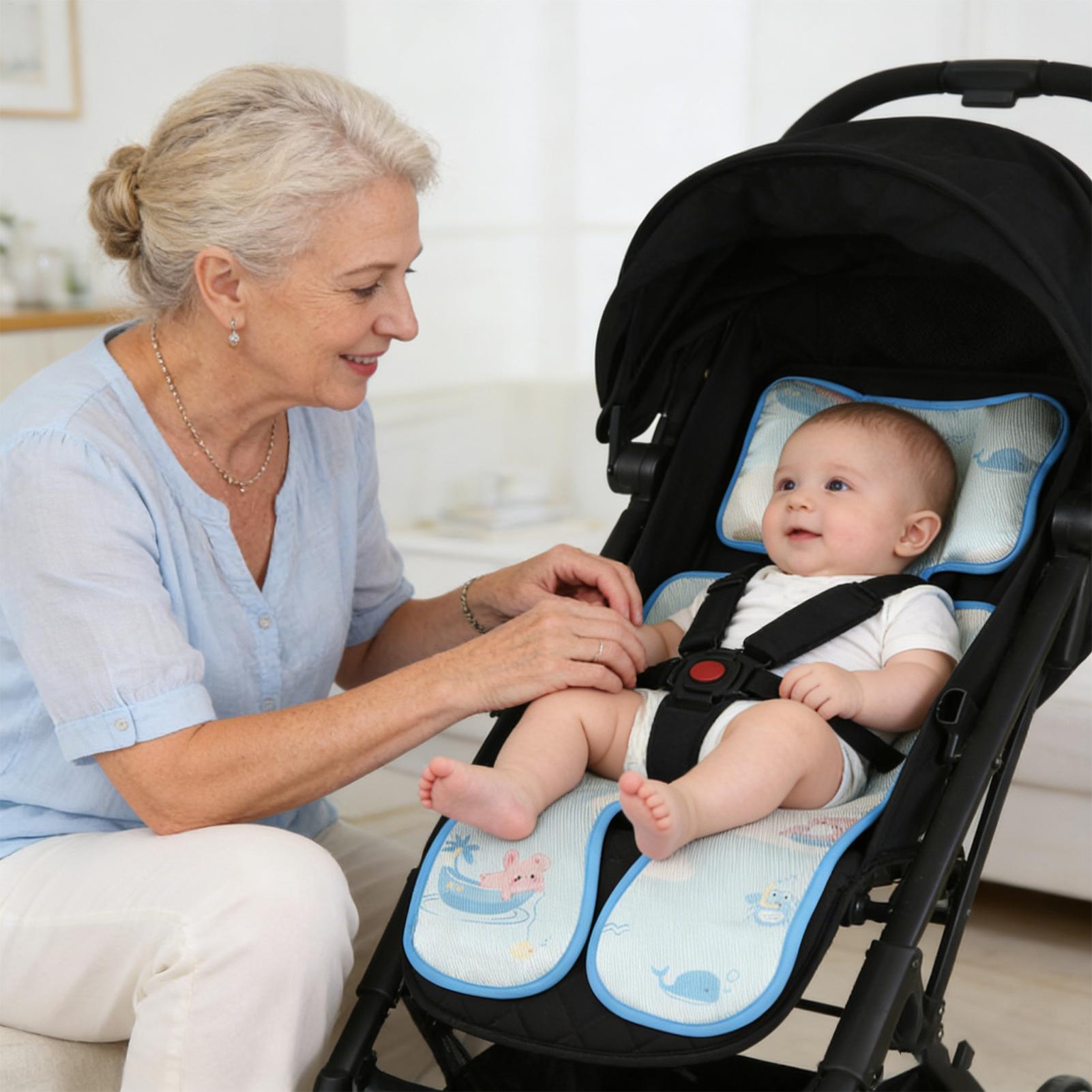Breathable Stroller Cooling Pa - Kids Outdoor Swing avaliação e preço