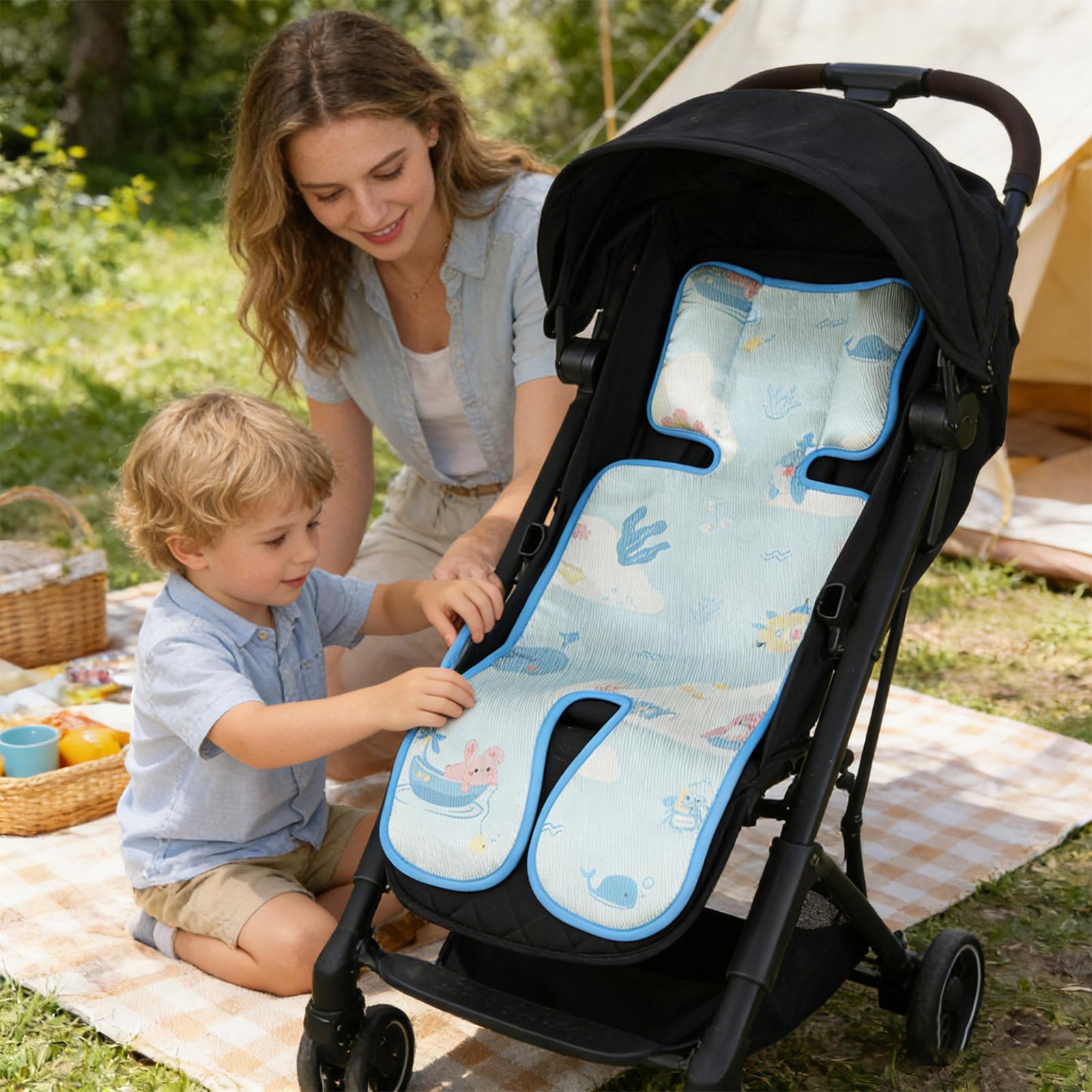 Breathable Stroller Cooling Pa - Kids Outdoor Swing avaliação e preço