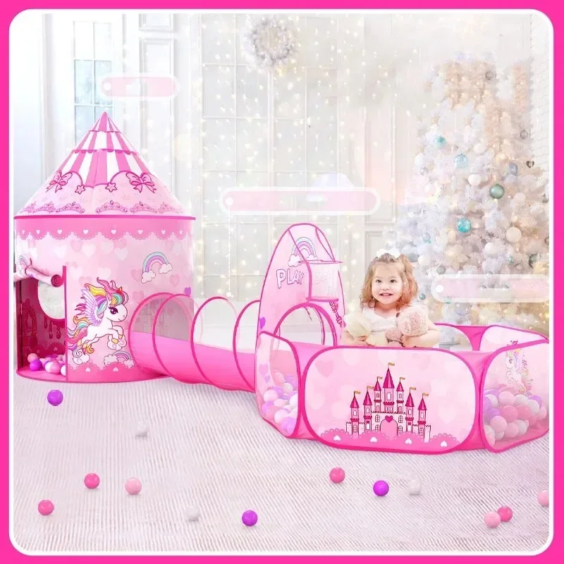 3 in 1 Kids Tent House Portabl - Kids Outdoor House Accessories avaliação e preço