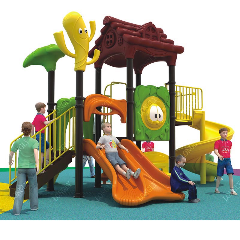 Outdoor Playground Plastic Sli - Kids Outdoor Playground avaliação e preço
