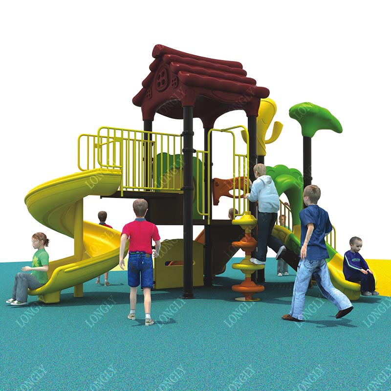 Outdoor Playground Plastic Sli - Kids Outdoor Playground avaliação e preço
