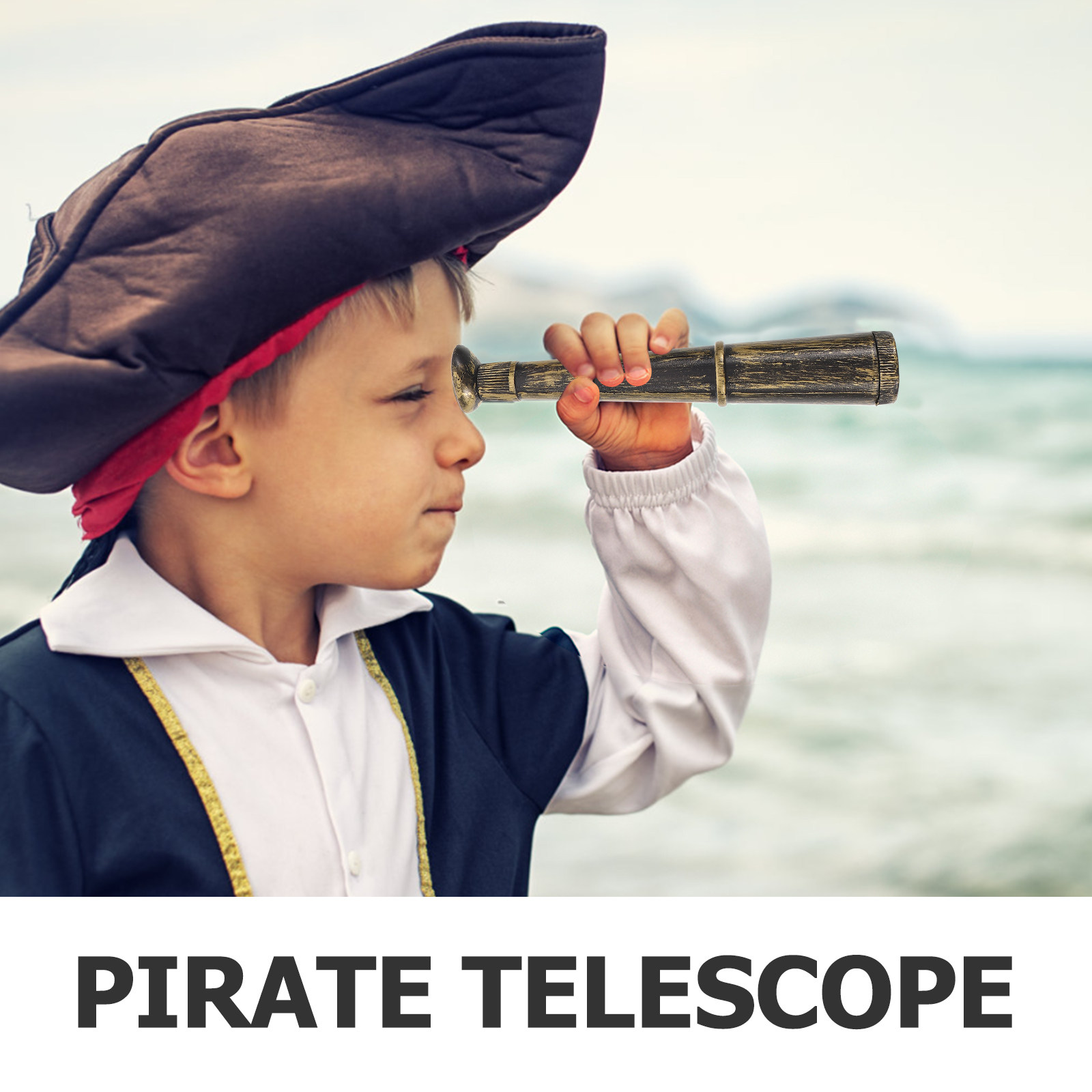 5Pcs Pirate Monocular Spyglass - Kids Unique Outdoor Toys avaliação e preço