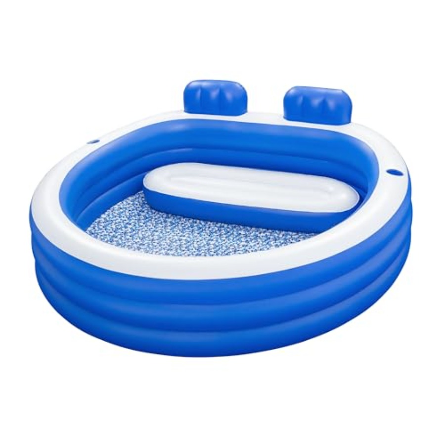 Inflatable Family Pool, Splash - Kids Outdoor Bench avaliação e preço