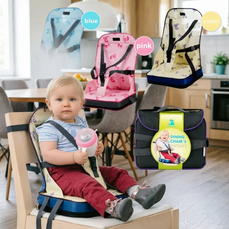 Portable Kids Dining Seat Fold - Kids Outdoor Foldable Chair avaliação e preço