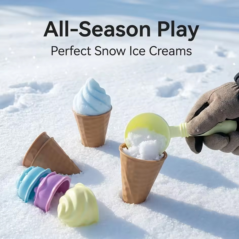Kids Ice Cream Cone Sand Mold  - Kids Outdoor Activity Toys avaliação e preço