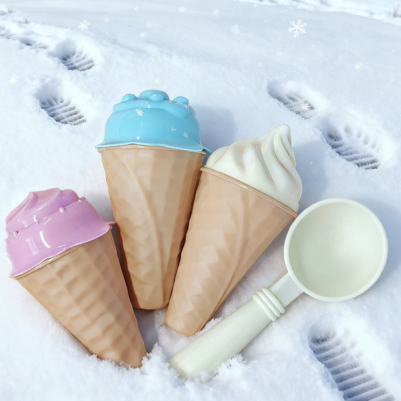 Kids Ice Cream Cone Sand Mold  - Kids Outdoor Activity Toys avaliação e preço