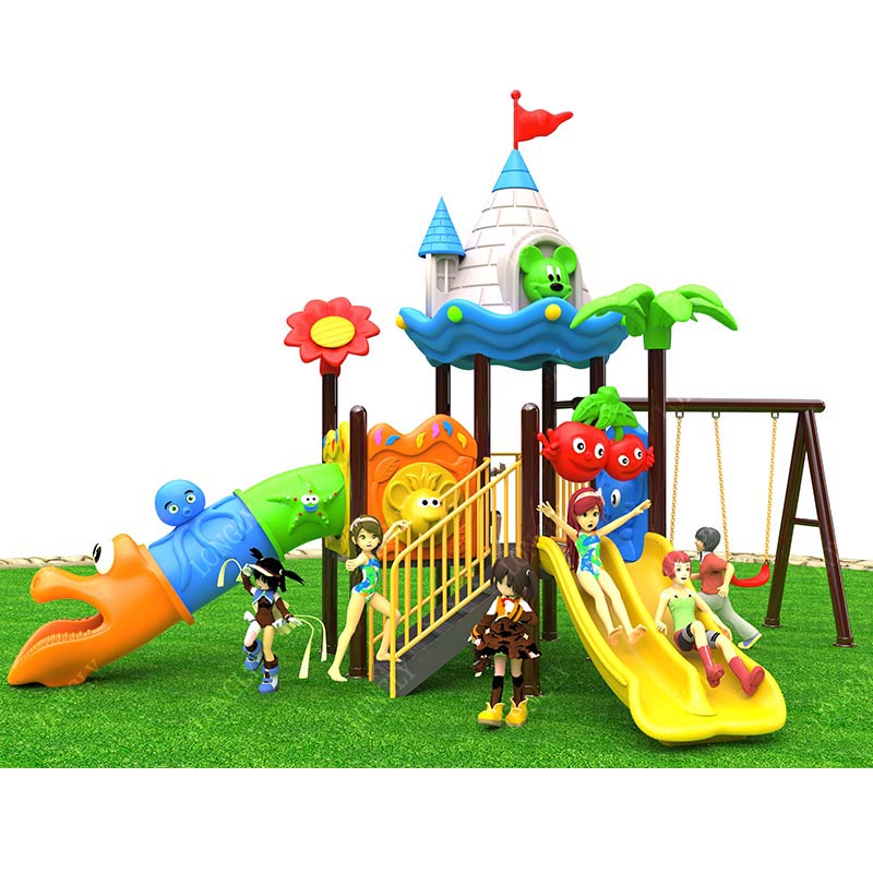 Children Playground Slide with - Kids Outdoor Playground avaliação e preço