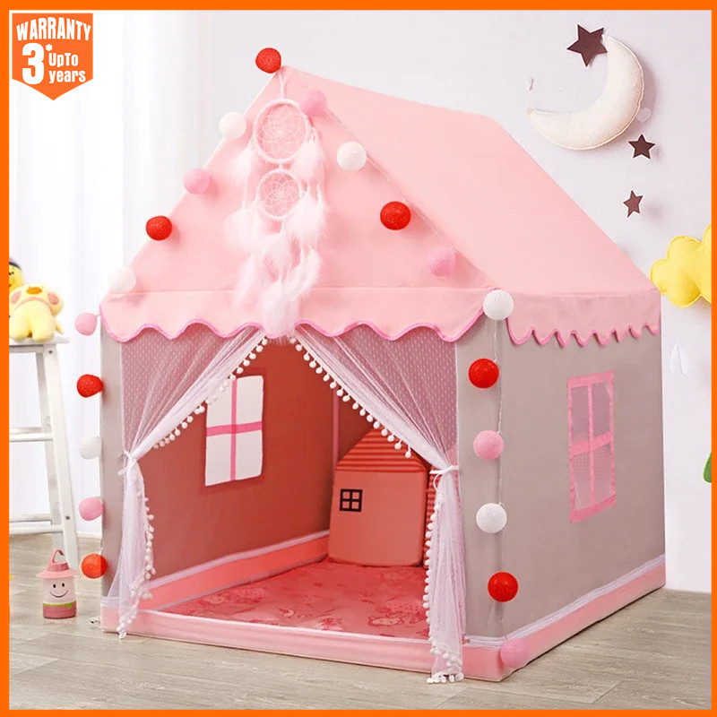 Children Play Tent Princess Ca - Kids Outdoor House Accessories avaliação e preço
