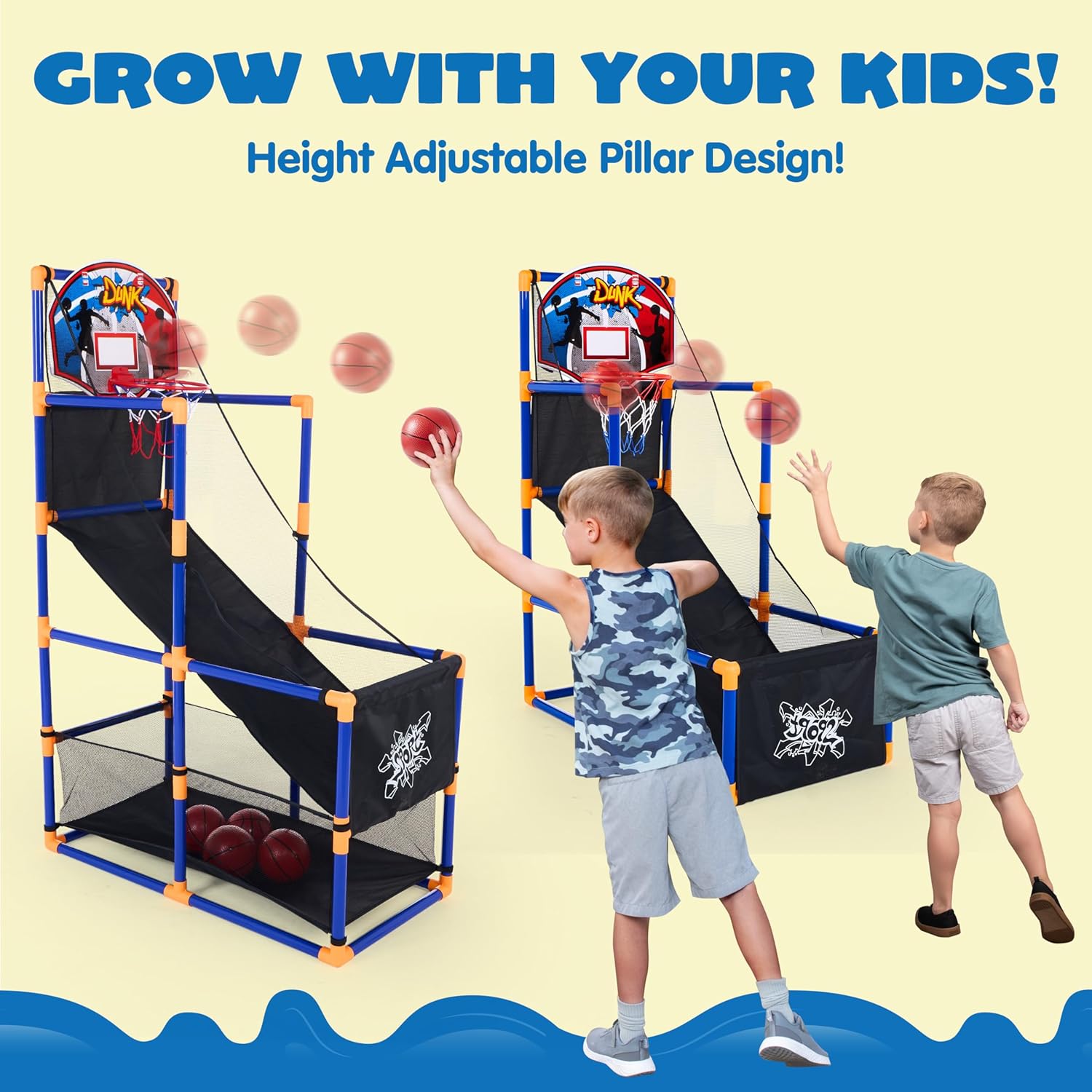 Arcade Basketball Game Set wit - Kids Outdoor Basketball avaliação e preço