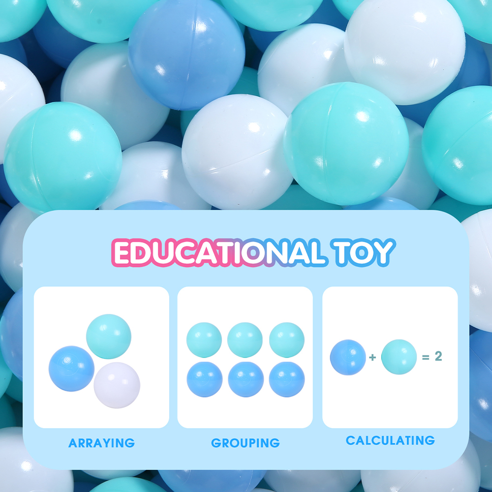 100Pcs Colors Plastic Balls Wa - Kids Outdoor House Accessories avaliação e preço