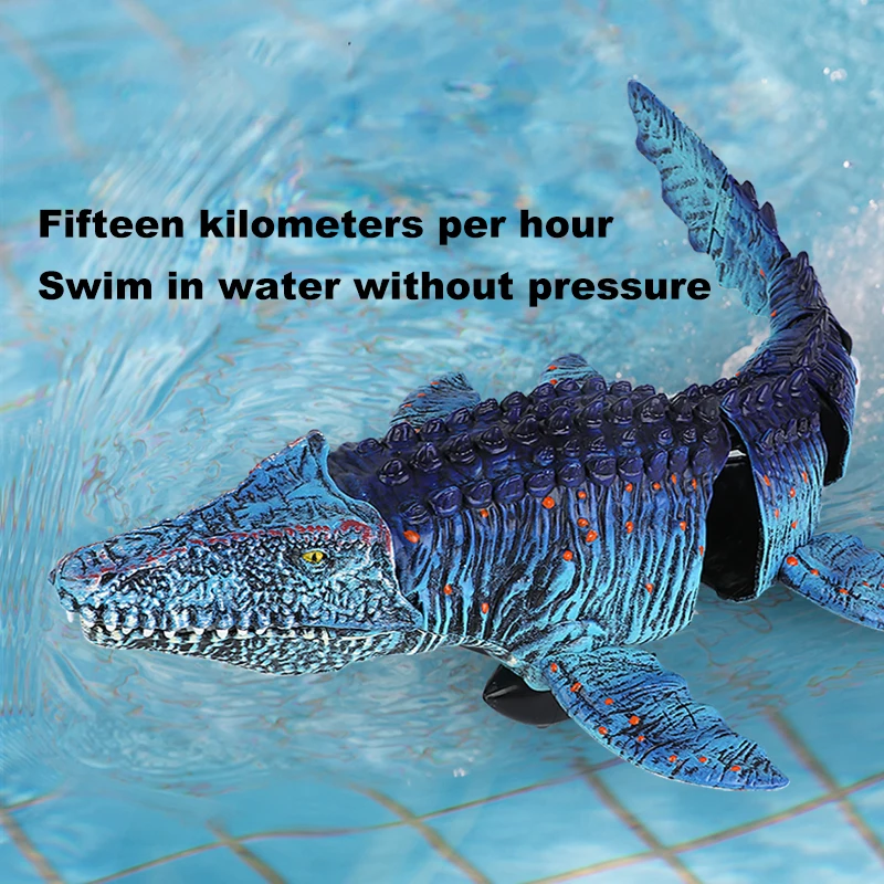 2.4G Simulation Mosasaurus RC  - Kids Outdoor Swing avaliação e preço