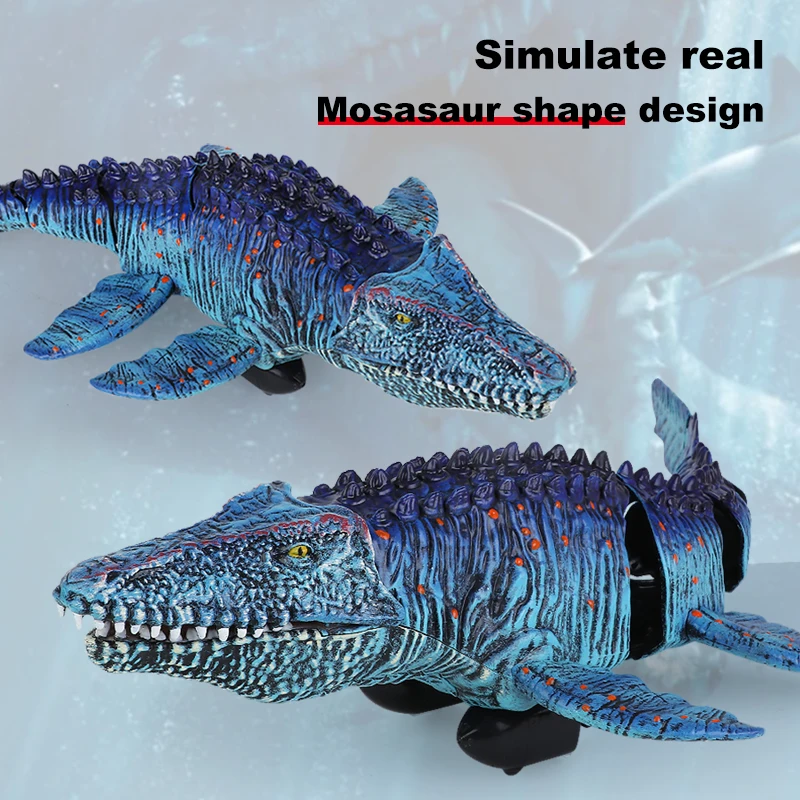2.4G Simulation Mosasaurus RC  - Kids Outdoor Swing avaliação e preço