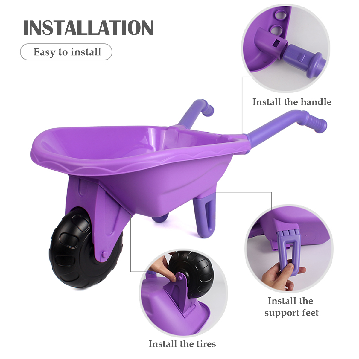 Gardening Tool Set Toys for ki - Kids Outdoor Garden Set avaliação e preço