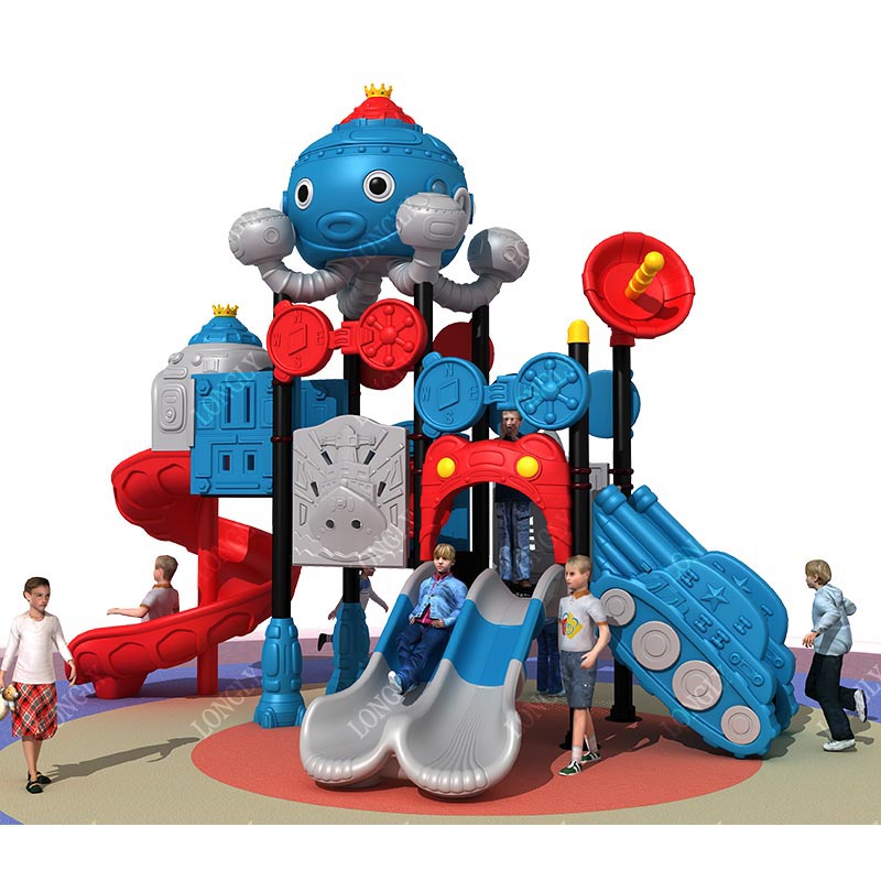 China Factory Kids Plastic Sli - Kids Outdoor Playground avaliação e preço