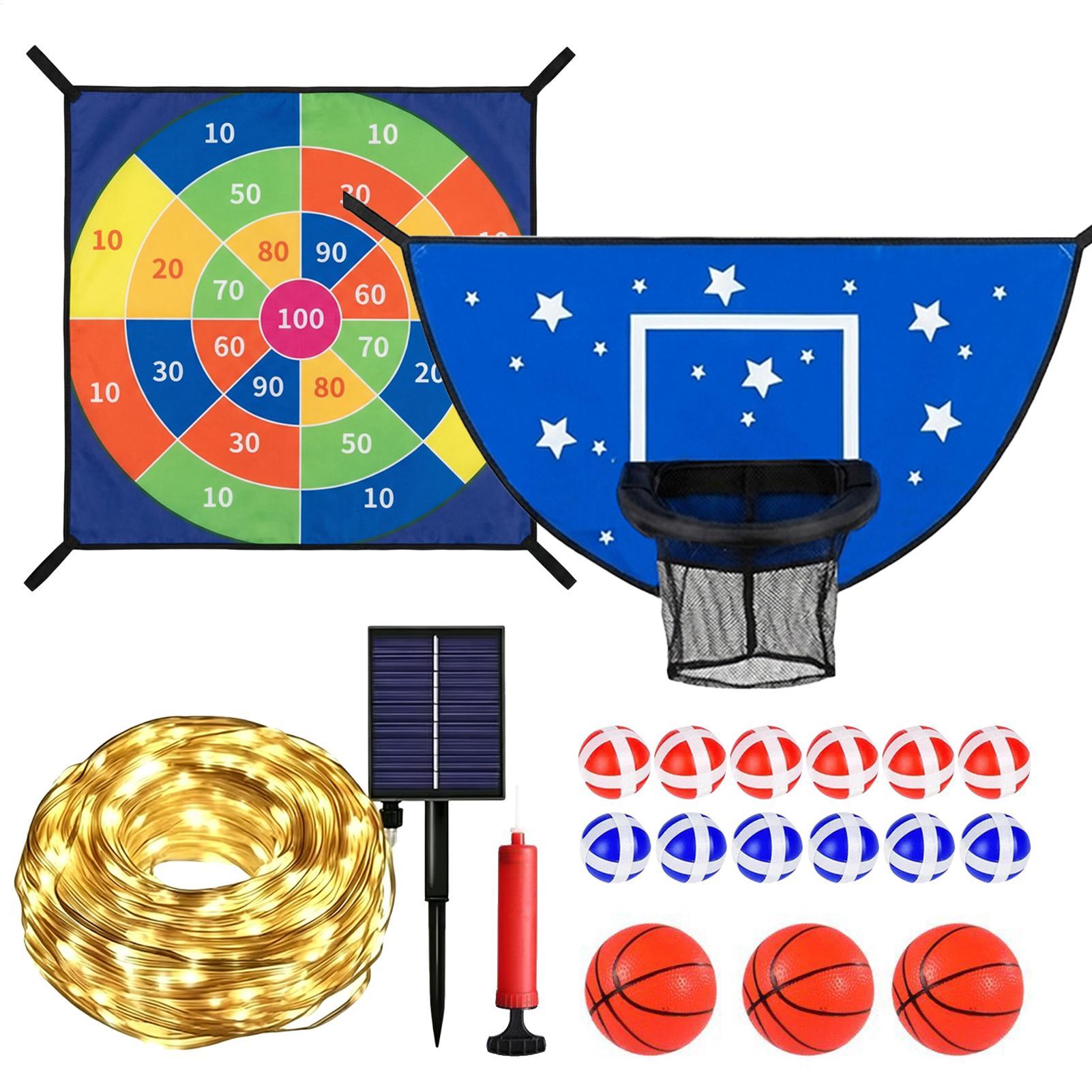 Basketball Goal For Trampoline - Kids Outdoor Basketball avaliação e preço