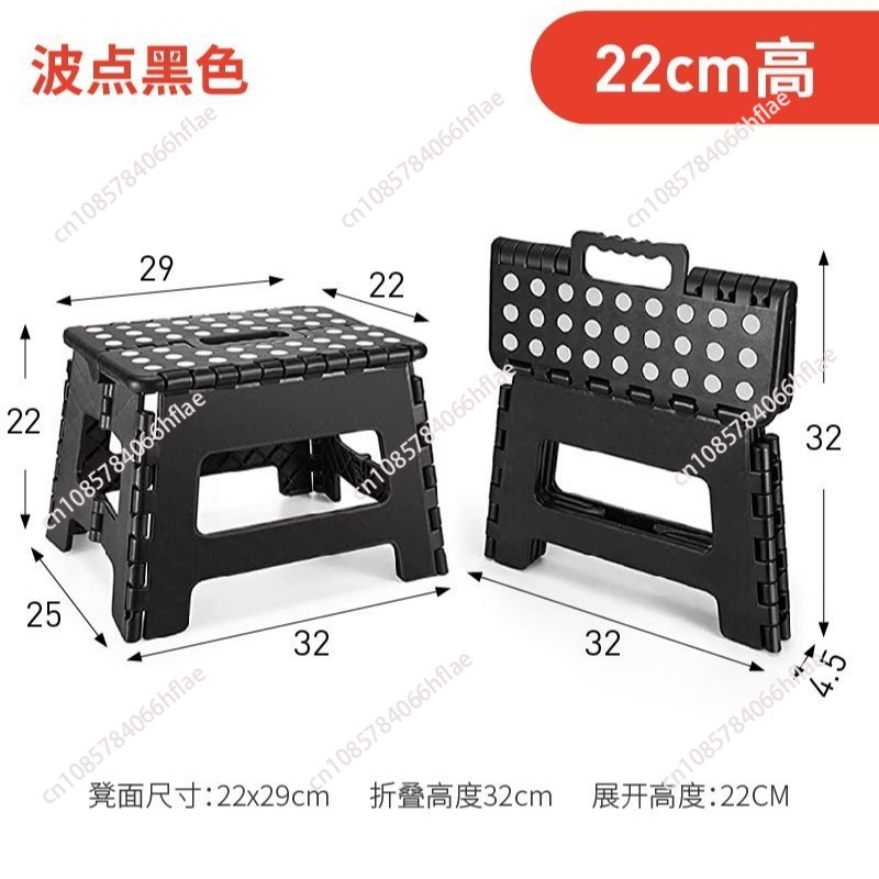 Thickened Plastic Folding Stoo - Kids Outdoor Foldable Chair avaliação e preço