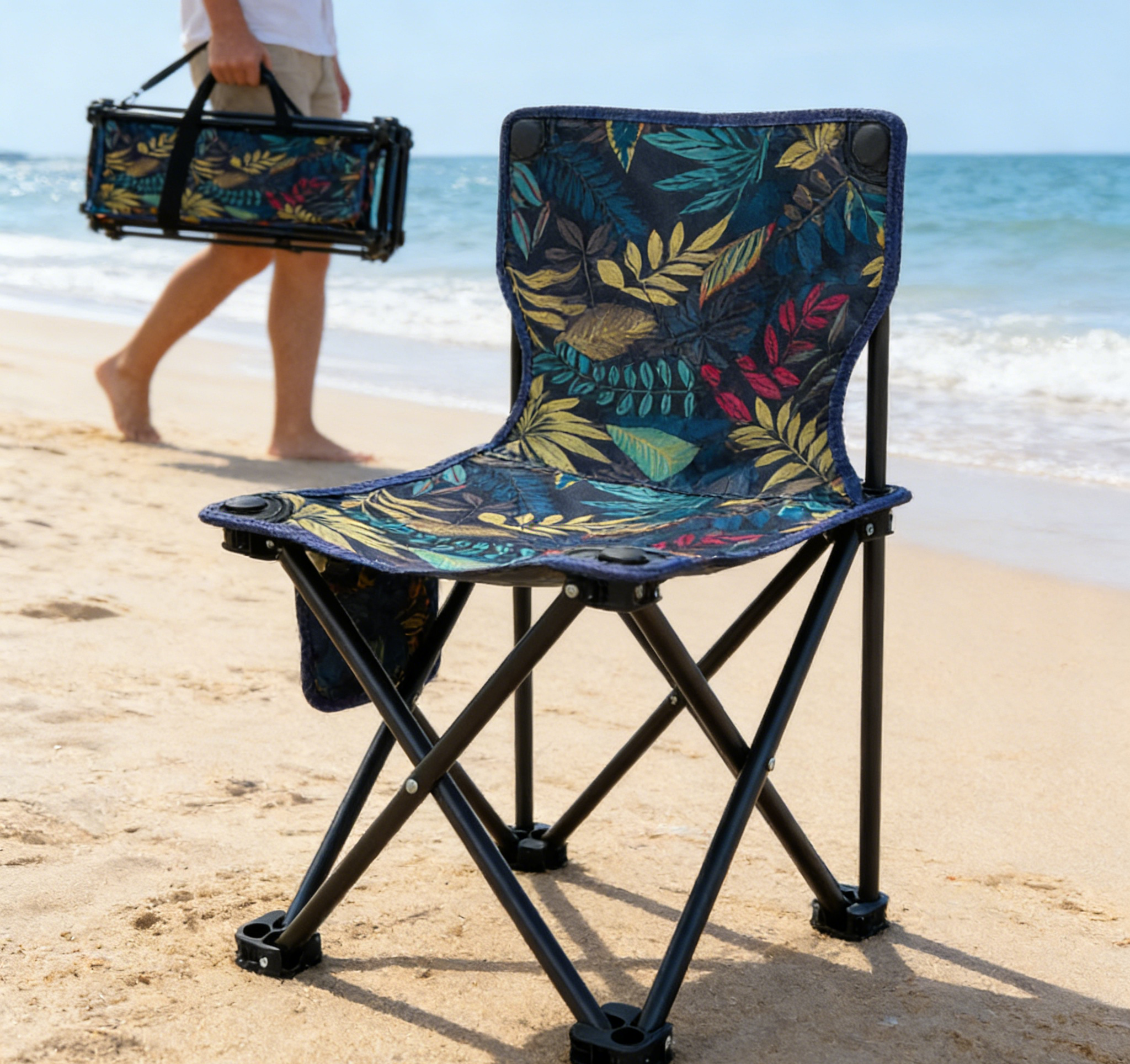 Portable Folding Stool Mini Ca - Kids Outdoor Foldable Chair avaliação e preço
