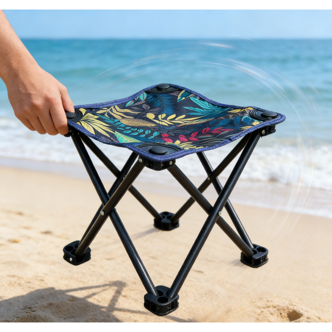 Portable Folding Stool Mini Ca - Kids Outdoor Foldable Chair avaliação e preço