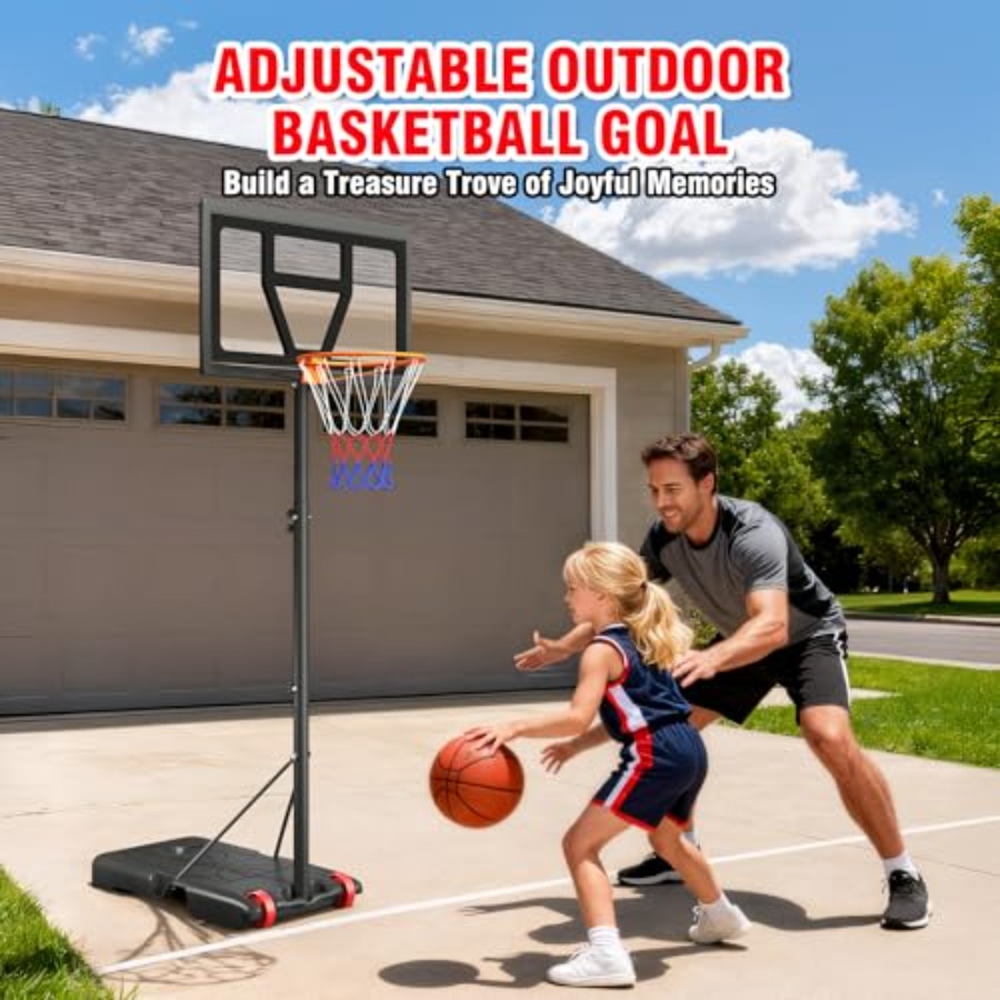 Outdoor kids basketball hoop,  - Kids Outdoor Basketball avaliação e preço