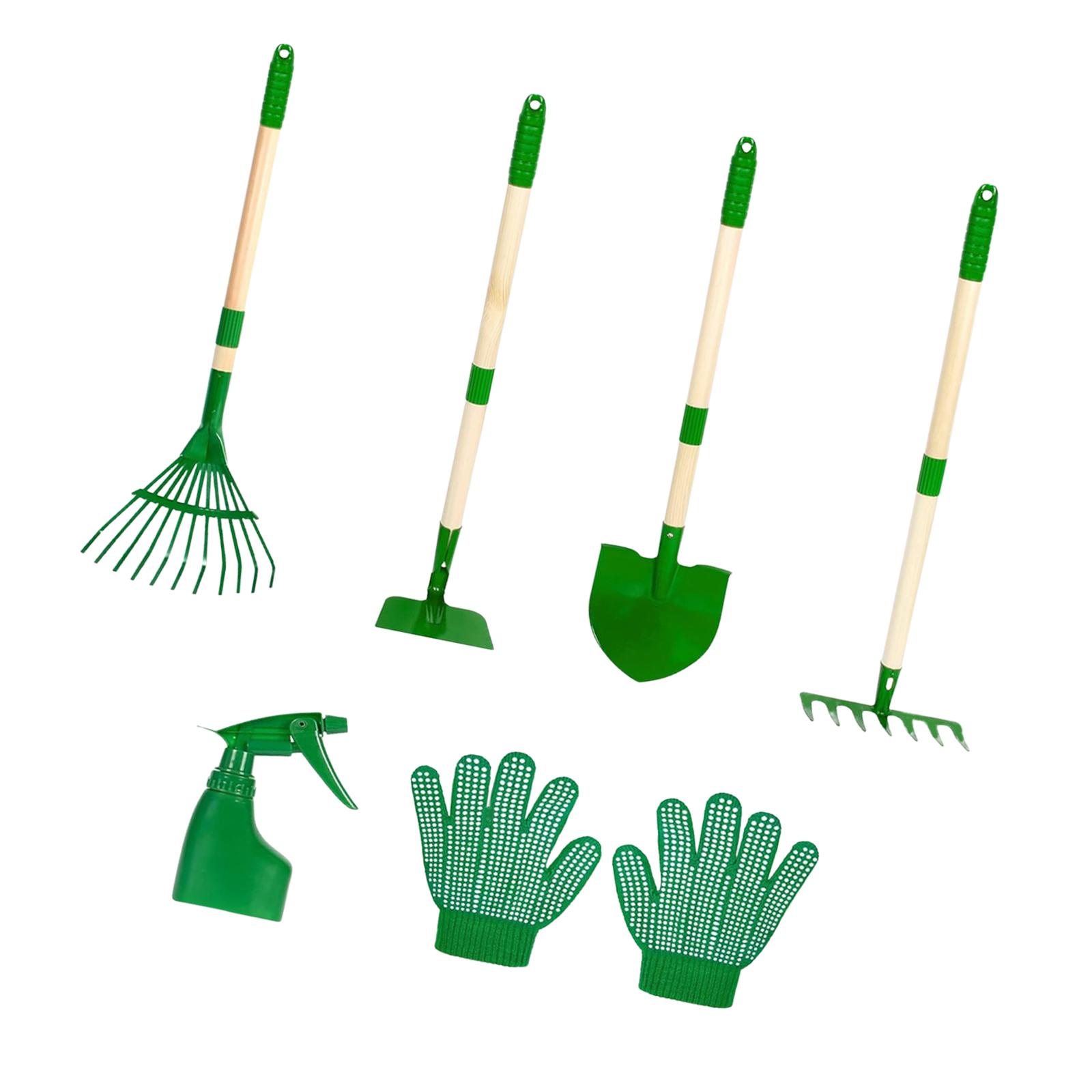 6x Kids Gardening Tools Set Ou - Kids Outdoor Garden Set avaliação e preço