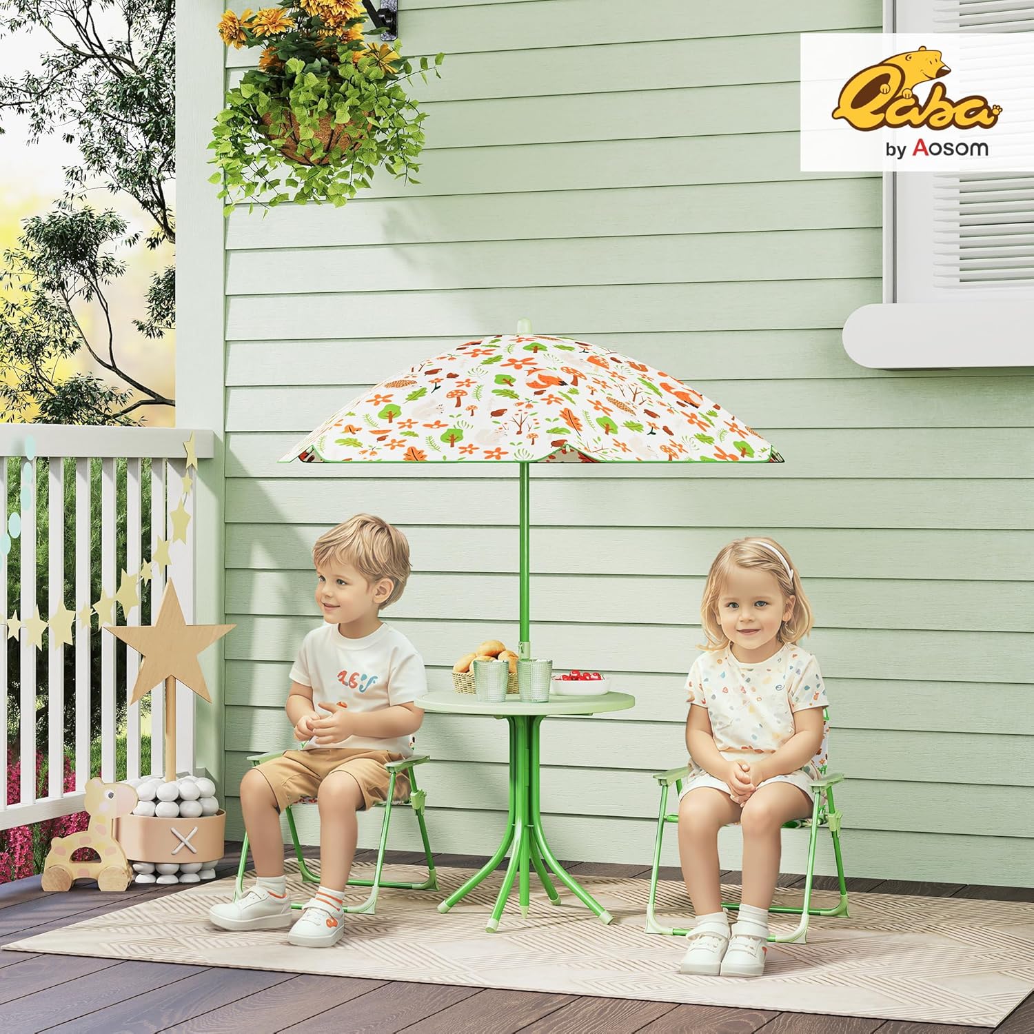 Kids Picnic Table Chair Set Fo - Kids Outdoor Foldable Chair avaliação e preço