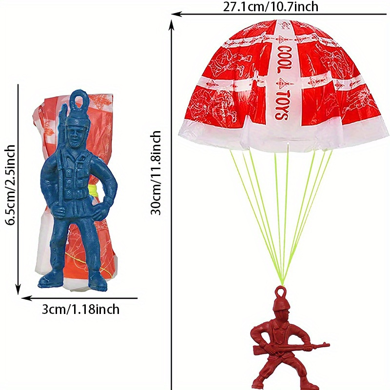 10/100pcs Parachute Toys for K - Kids Unique Outdoor Toys avaliação e preço