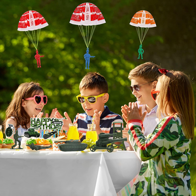 10/100pcs Parachute Toys for K - Kids Unique Outdoor Toys avaliação e preço
