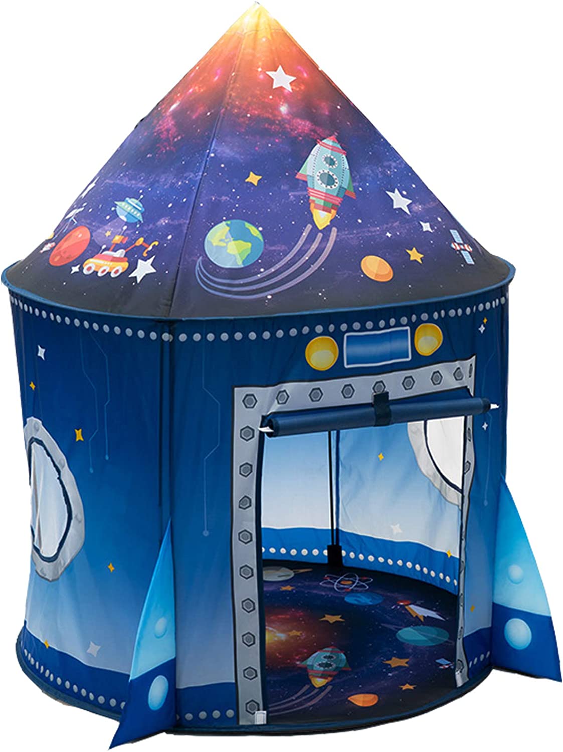 Rocket Ship Kids Tent Pop Up P - Kids Outdoor Fence avaliação e preço