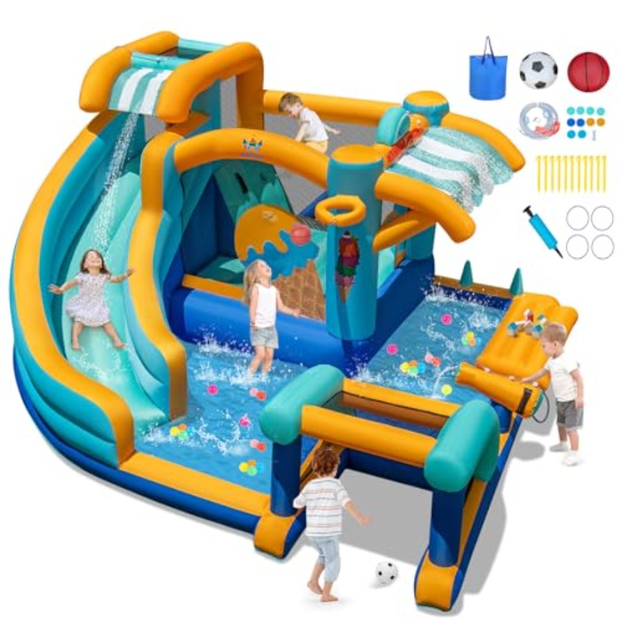Outdoor indoor water bounce ho - Kids Outdoor Basketball avaliação e preço