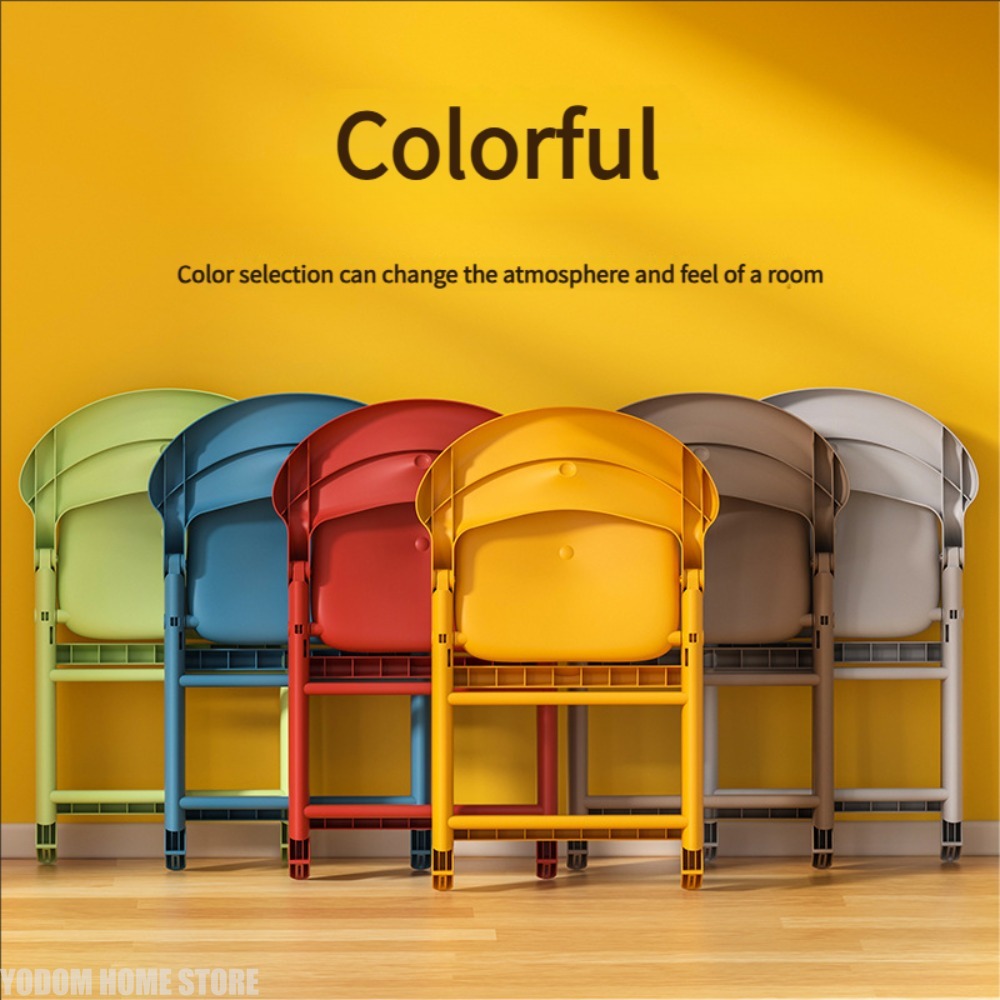 Kids Colorful Plastic Back Cha - Kids Outdoor Foldable Chair avaliação e preço