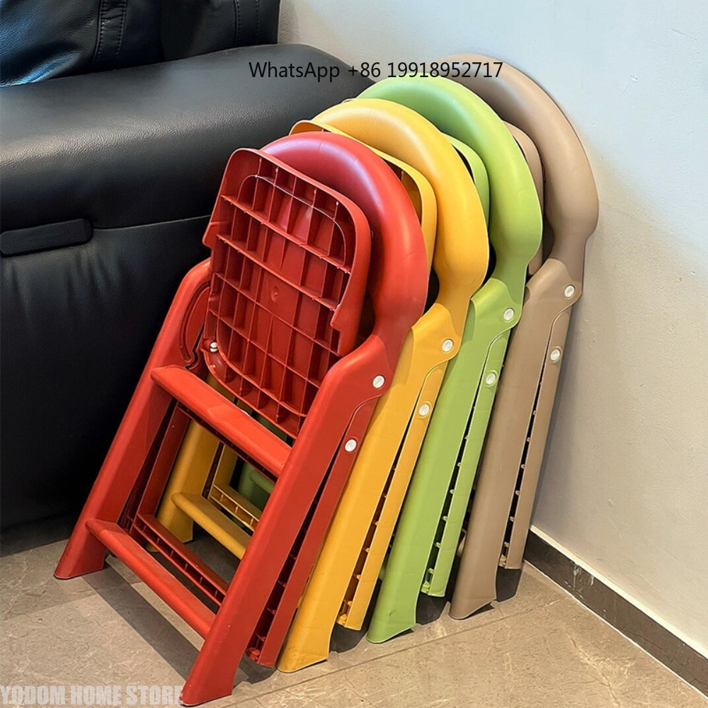 Kids Colorful Plastic Back Cha - Kids Outdoor Foldable Chair avaliação e preço