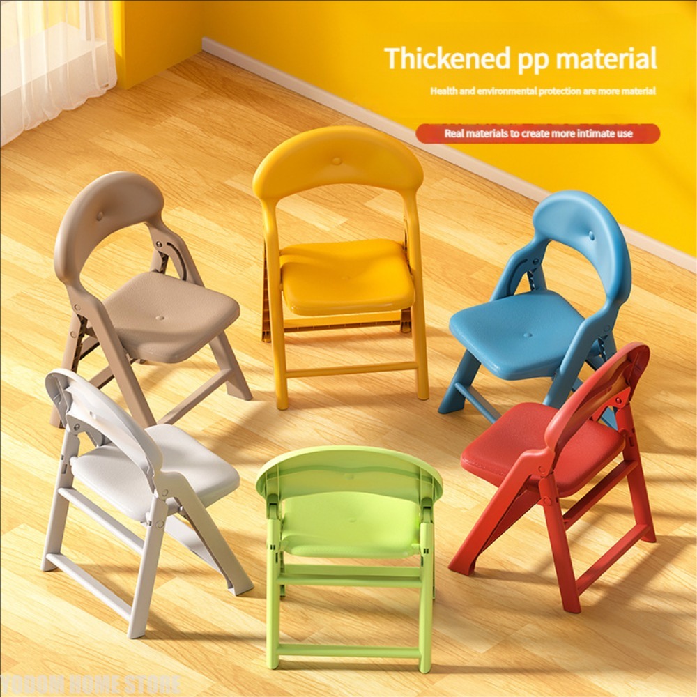 Kids Colorful Plastic Back Cha - Kids Outdoor Foldable Chair avaliação e preço