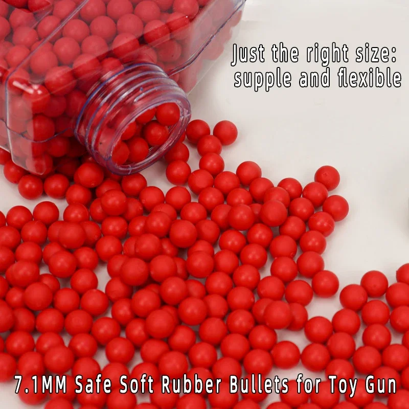  7.1MM Red Soft Rubber Safety  - Kids Outdoor House Accessories avaliação e preço