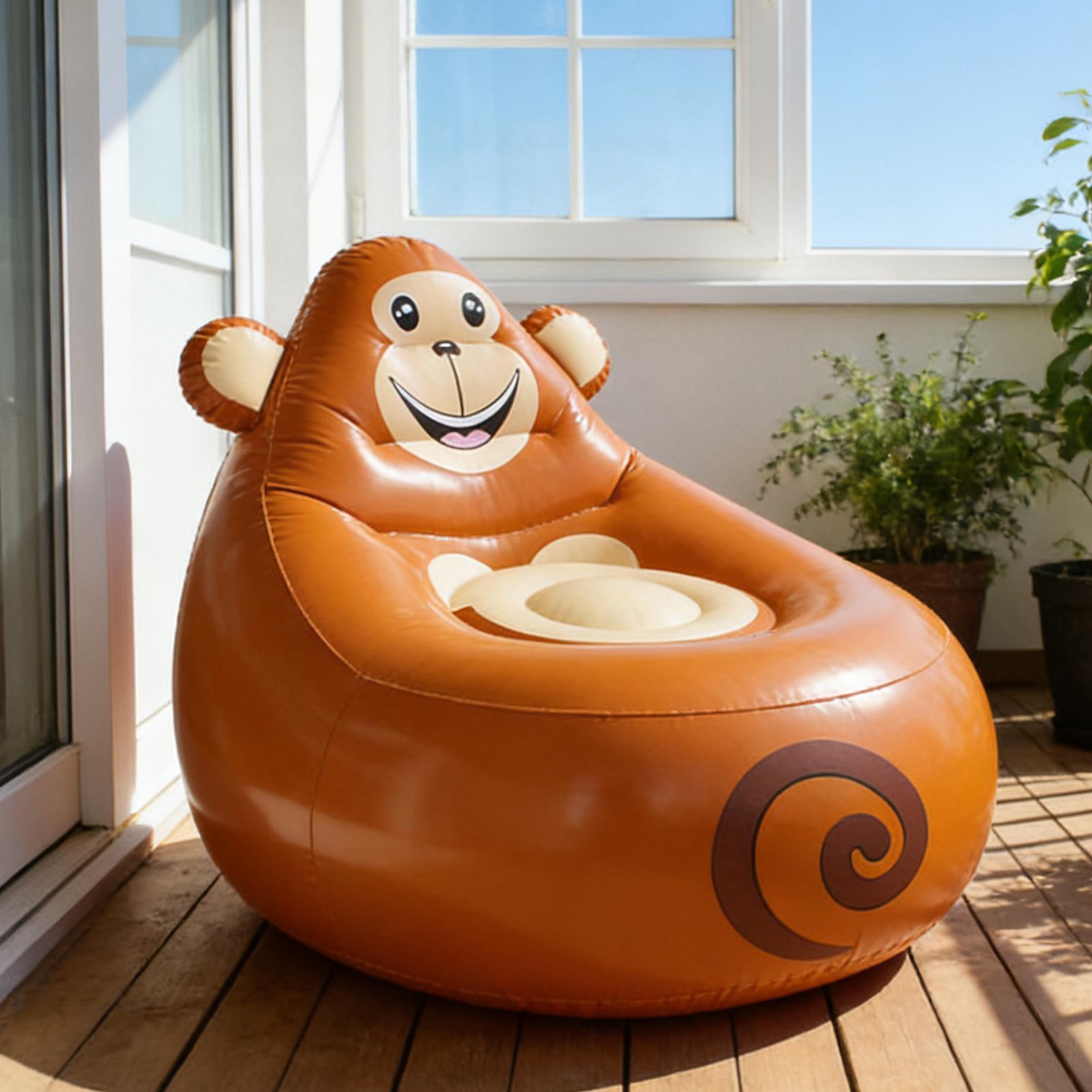 Inflatable Couch For Kids Fold - Kids Outdoor Foldable Chair avaliação e preço