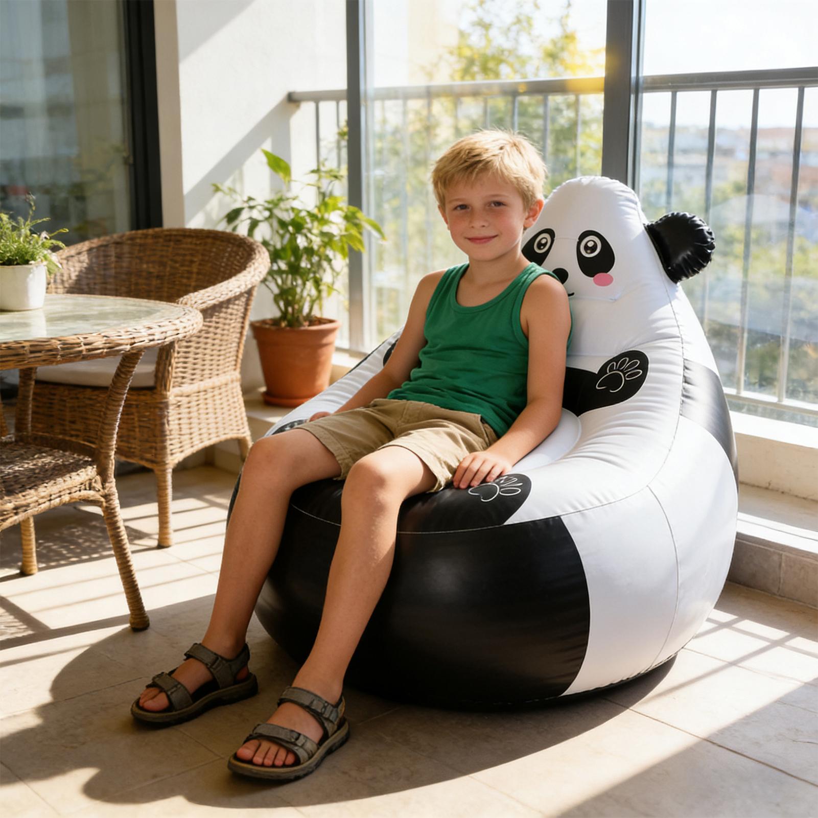 Inflatable Couch For Kids Fold - Kids Outdoor Foldable Chair avaliação e preço