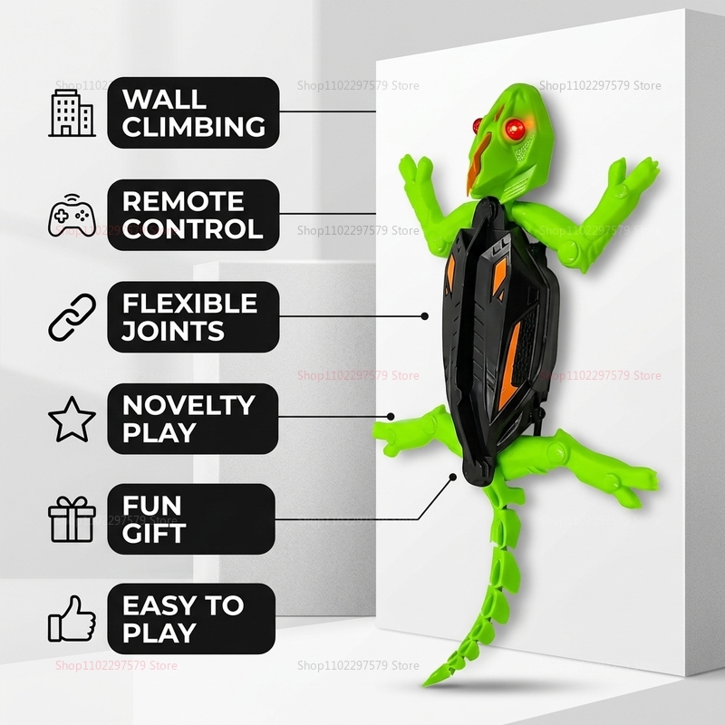 Smart Wall Climbing Lizard Toy - Kids Unique Outdoor Toys avaliação e preço