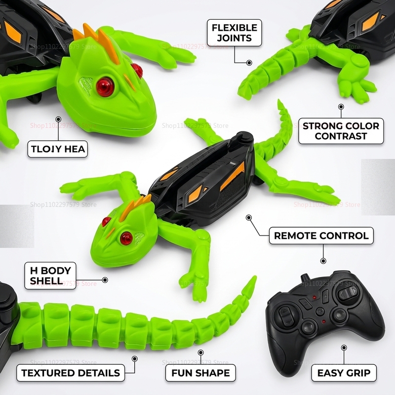 Smart Wall Climbing Lizard Toy - Kids Unique Outdoor Toys avaliação e preço